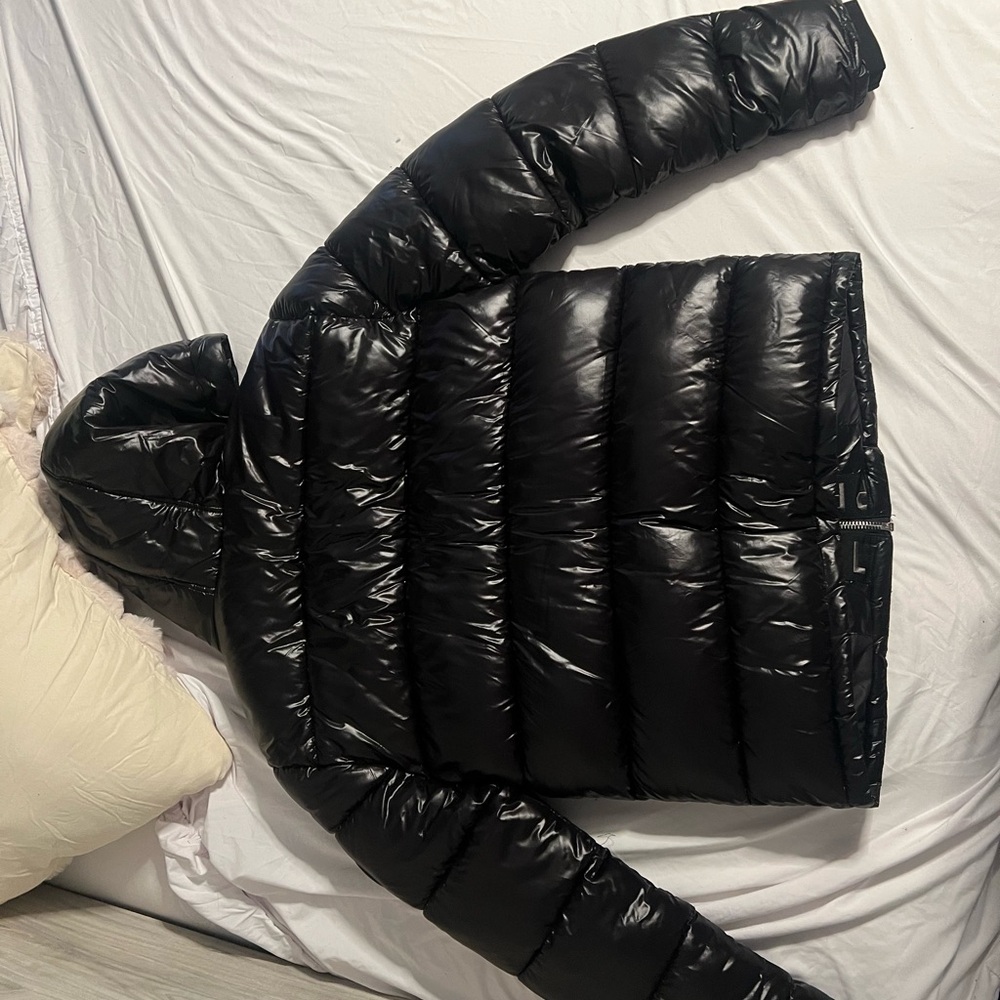 Black Puffer Jacket - Picture 2 of 4